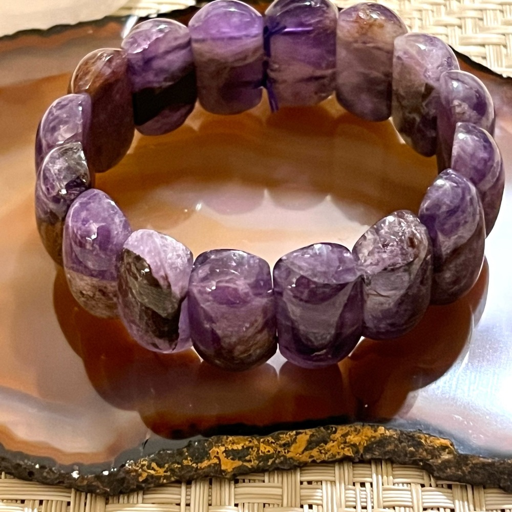 Ameythst Gemstone Bracelet
